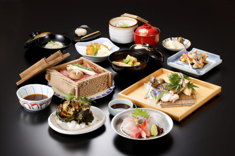 夏会席:太刀魚や鮎並など旬の幸で夕涼み 朝夕2食付