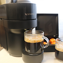 ネスプレッソコーヒーメーカーとカプセル